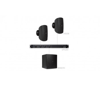 Акустическая система AUDAC ATEO6х2BAS настенные динамики + сабвуфер 345Вт